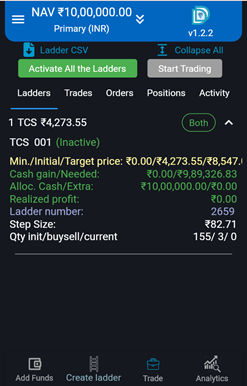 Dozen Diamonds KOSH App Trades