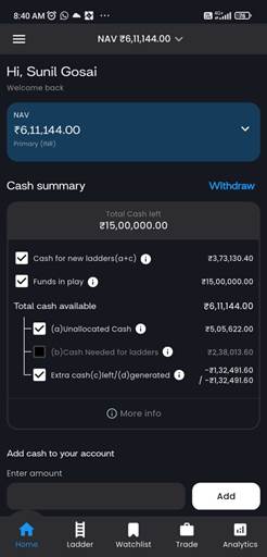 Kosh app Login