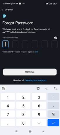 Forgot Password