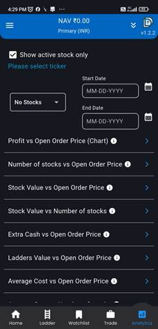 Dozen Diamonds KOSH App Menu Bar