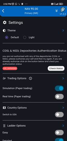 Dozen Diamonds KOSH App Menu Bar