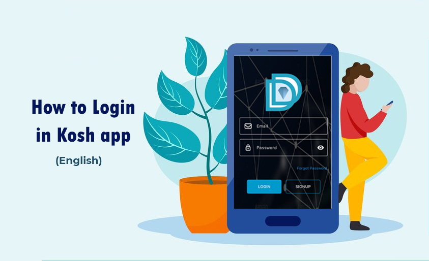 Login Kosh app