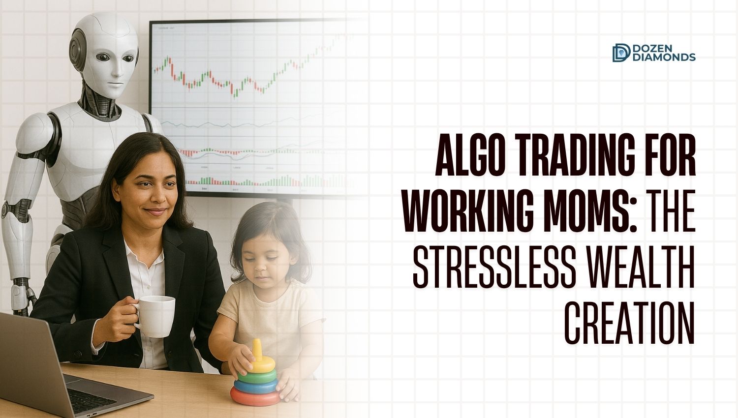 Gen Z investor using algo trading via STM and Kosh App