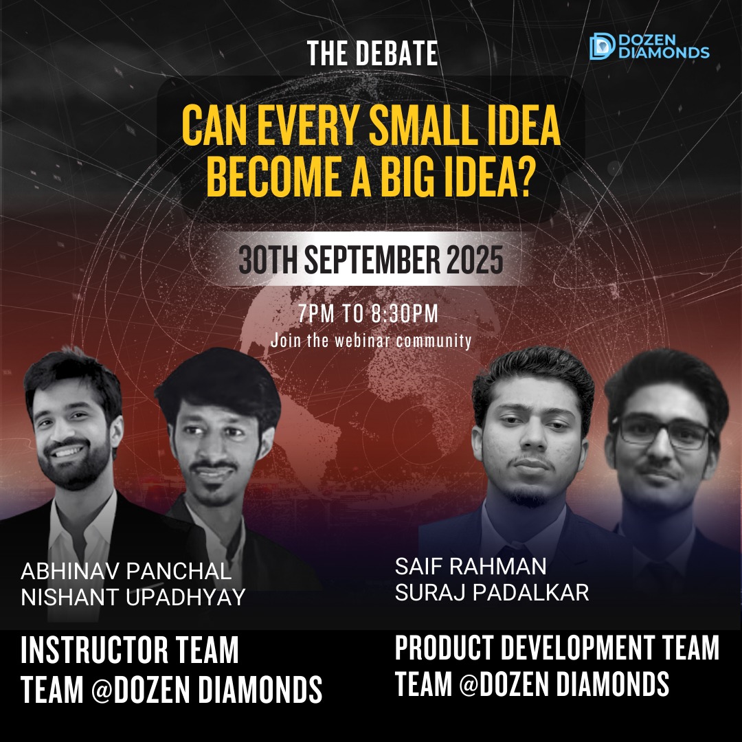 Can every small idea become a big idea?