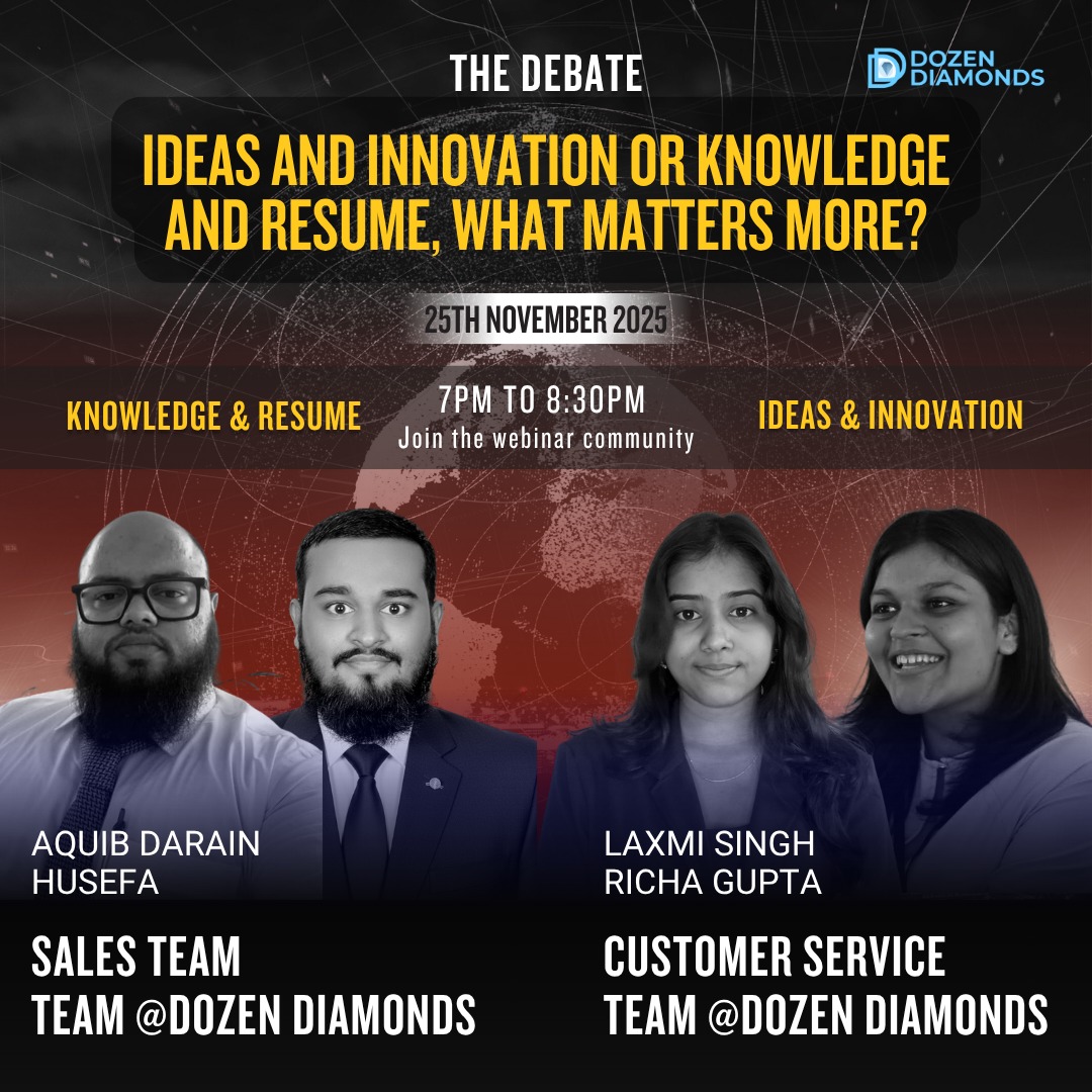 Ideas and Innovation or Knowledge and Resume