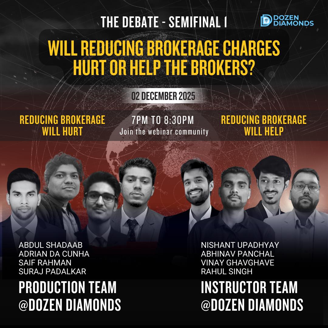 Reducing Brokerage Charges