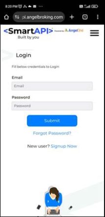 Angel One Broker integration