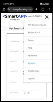 Angel One Broker integration