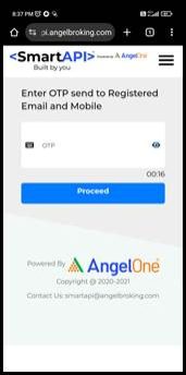 Angel One Broker integration