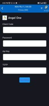 Angel One Broker integration